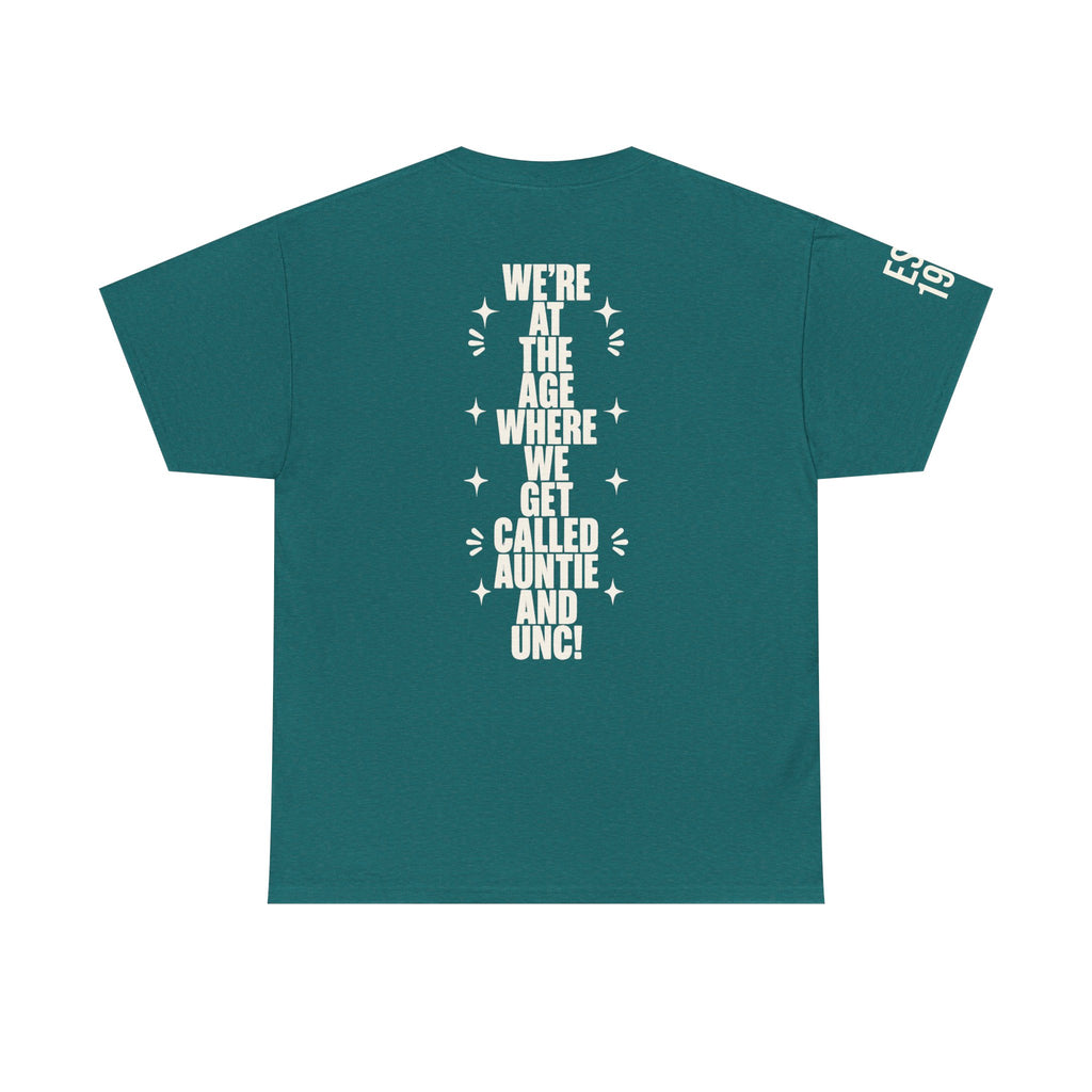 I'm Getting Old — Unisex Tee with Back & Sleeve Print